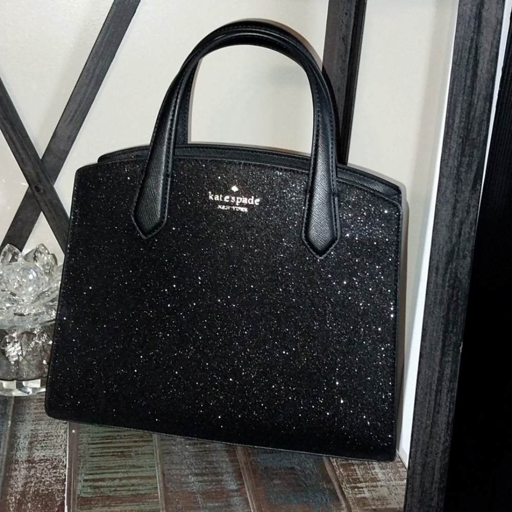 Kate Spade  tinsel small glitter bag